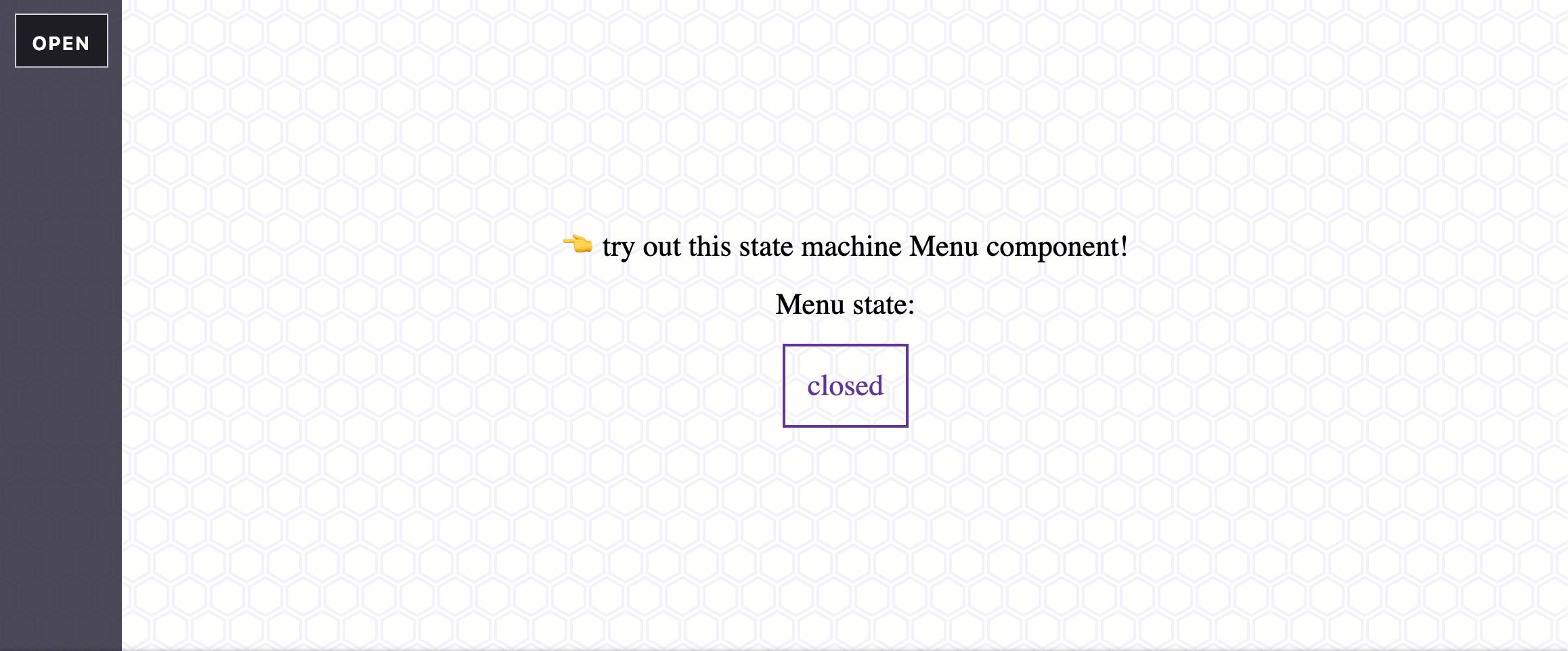 state machine demo